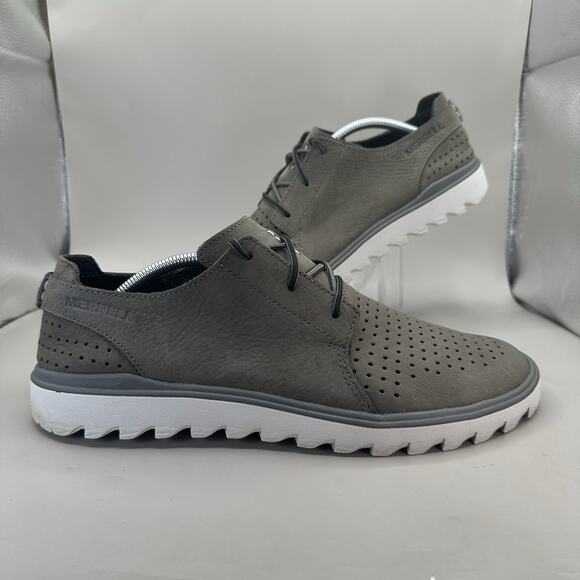 Merrell Downtown Lace Causal Sneaker Charcoal J5000699 Sneaker Mens Size US 11.5 - Picture 1 of 9